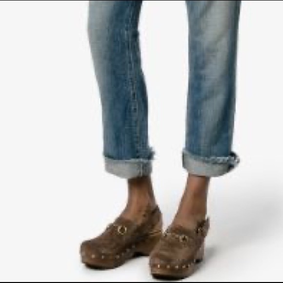 Gucci Amstel Horsebit brown suede Clogs. EUC. Size EU 36. Comes with box. - Picture 4 of 16